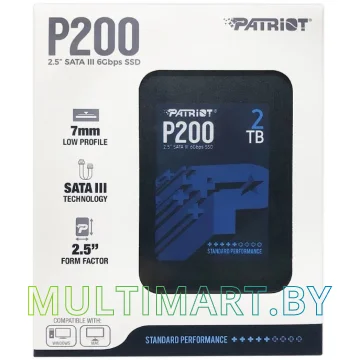 SSD диск Patriot P200 2TB (P200S2TB25) картинка 6